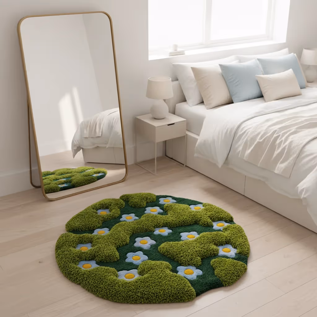 Mini Moss Ripple Rug  image 3