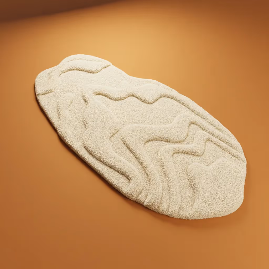 Monochrome Bliss Hand-Tufted Rug image 1