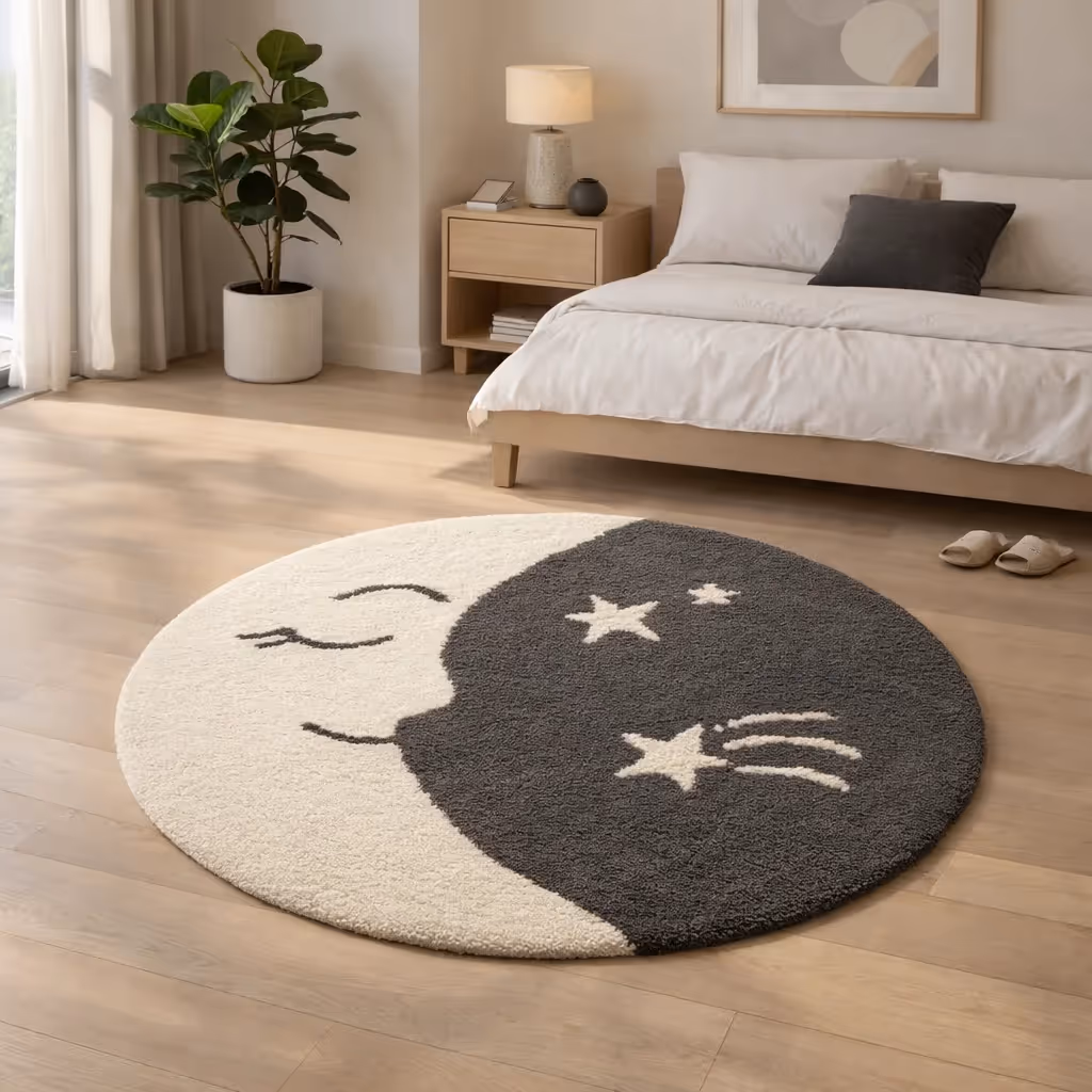 Moonlight Kids Moon Shag Area Rug  image 5