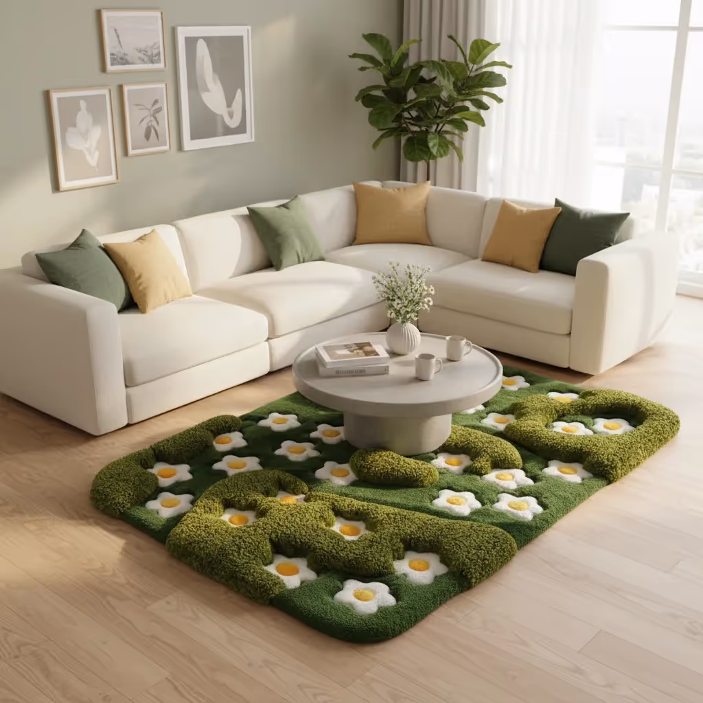 Mossy Love Garden Rug image 7