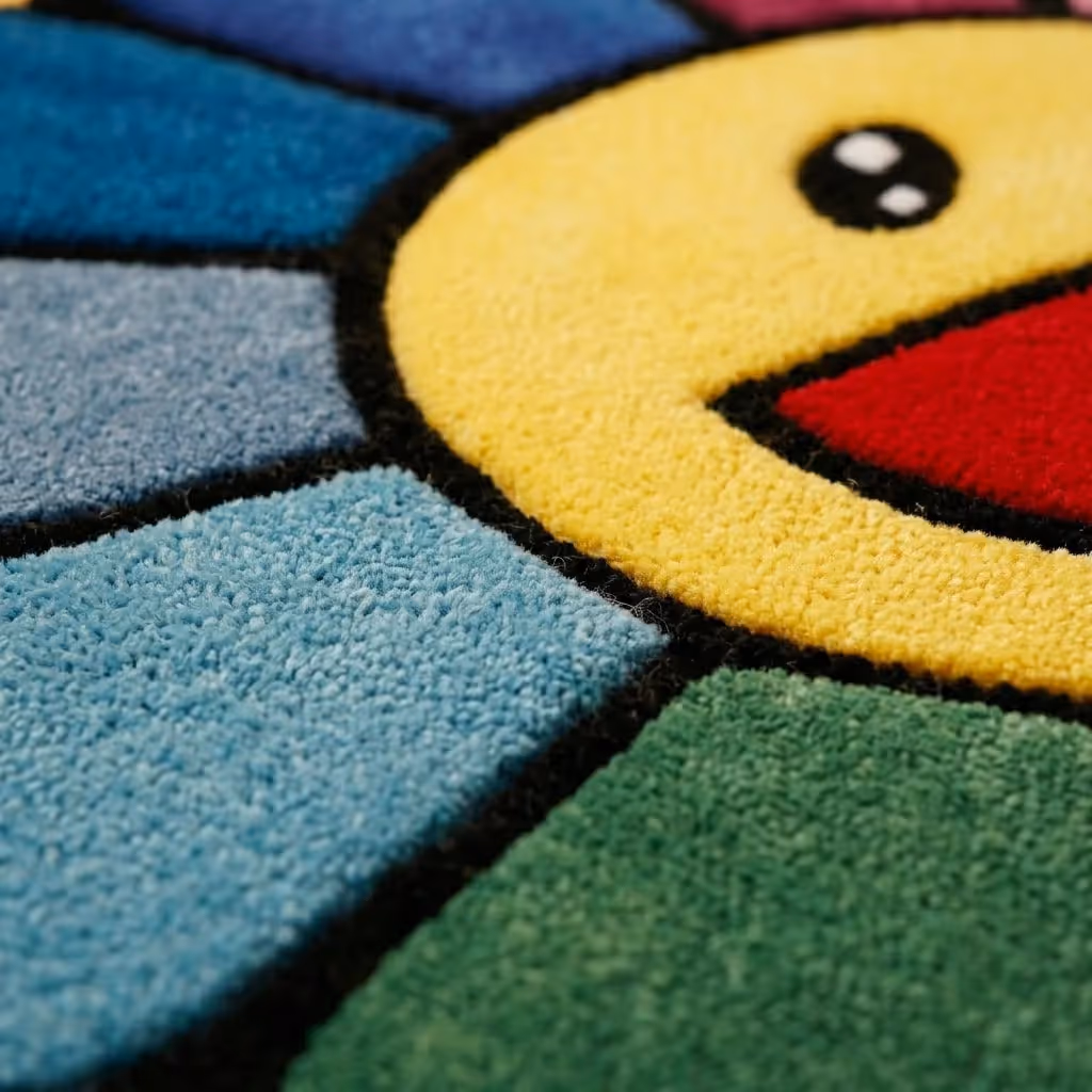 Murakami Flower Rug  image 3