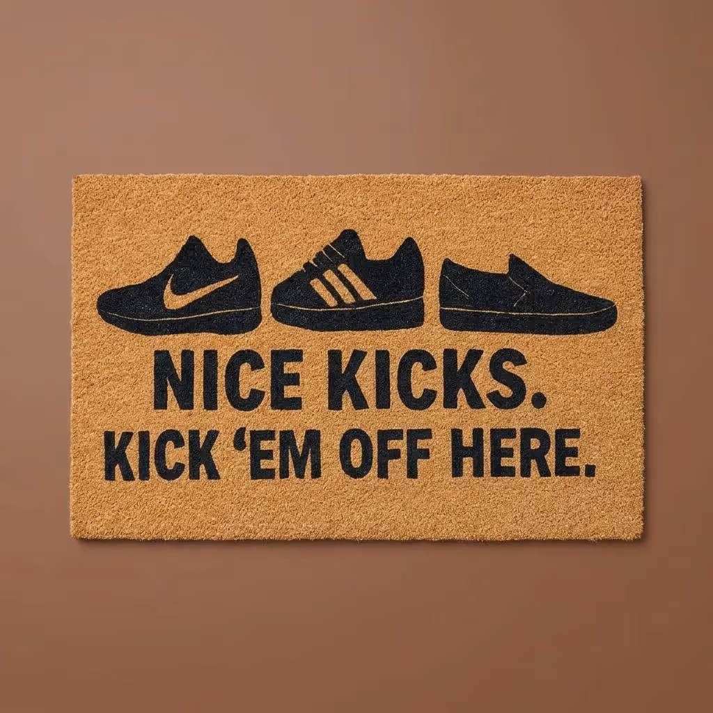 Nice Kicks Doormat image 1