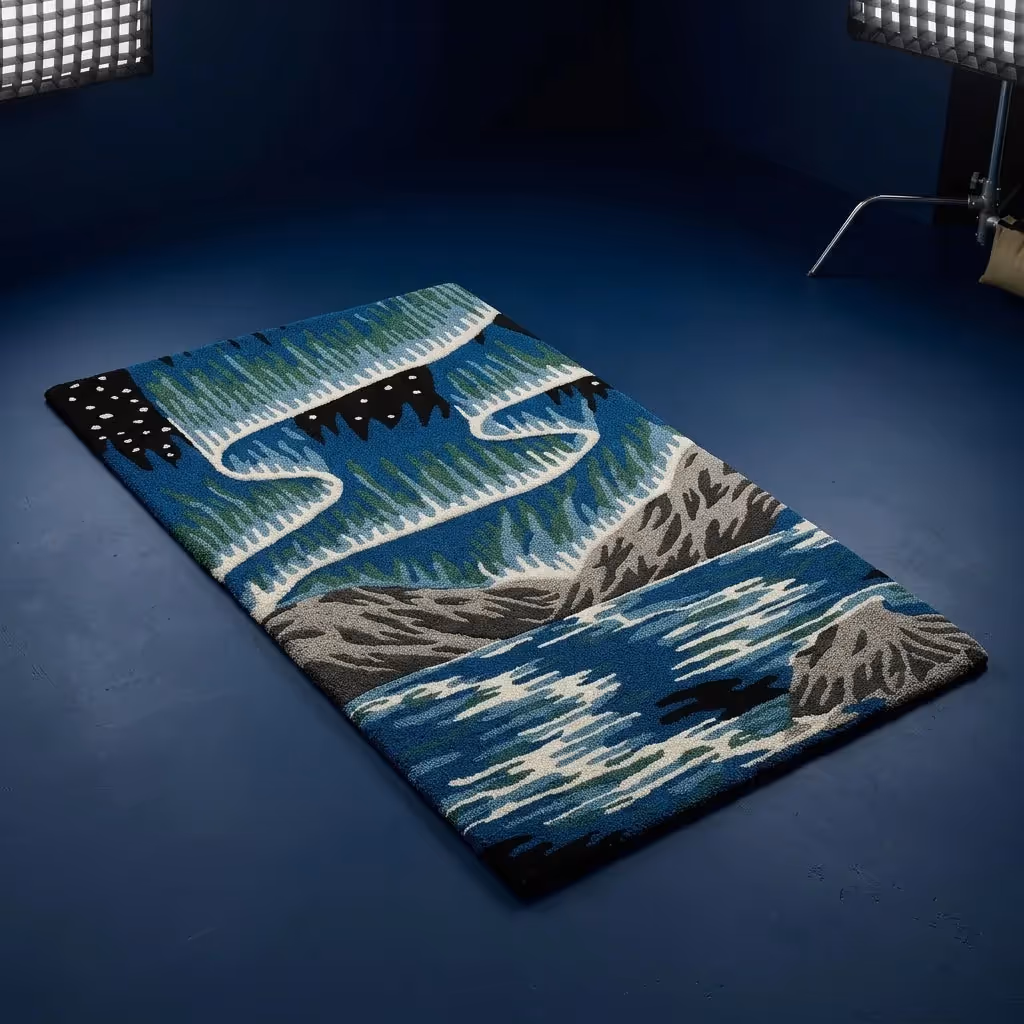 Northern Lights Hand-Tufted Rug image 2
