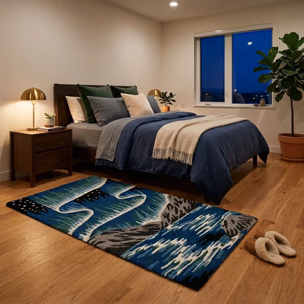 Northern Lights Hand-Tufted Rug image 4