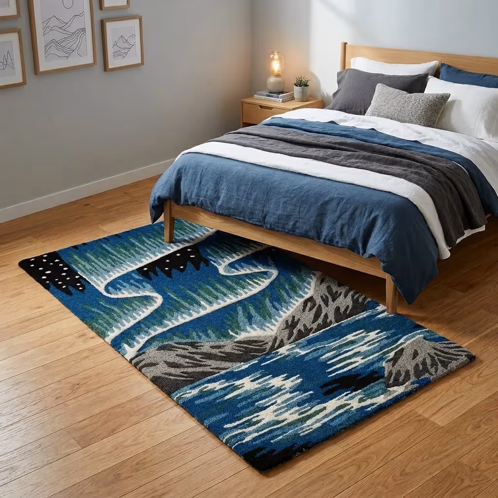 Northern Lights Hand-Tufted Rug image 5