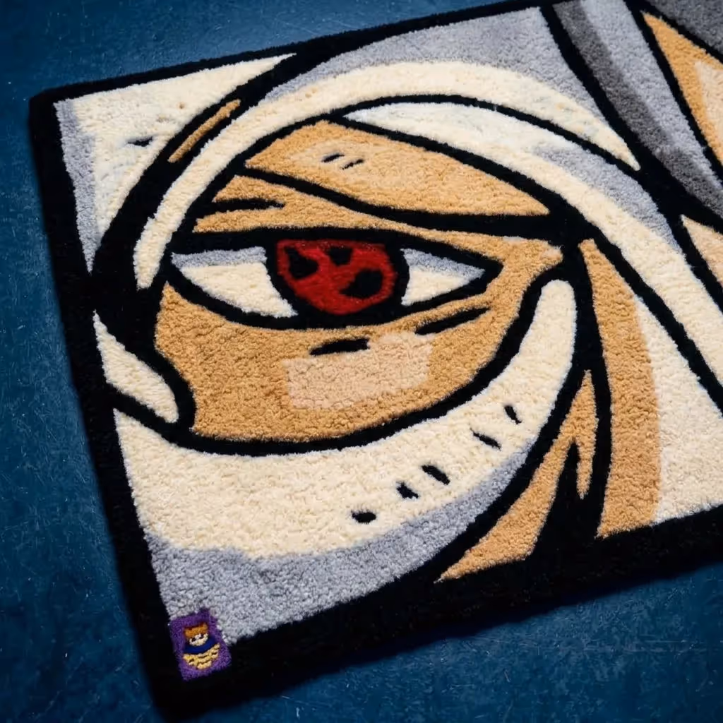 Obito And Kakashi Rug  image 2