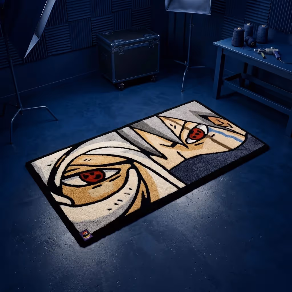 Obito And Kakashi Rug  image 3