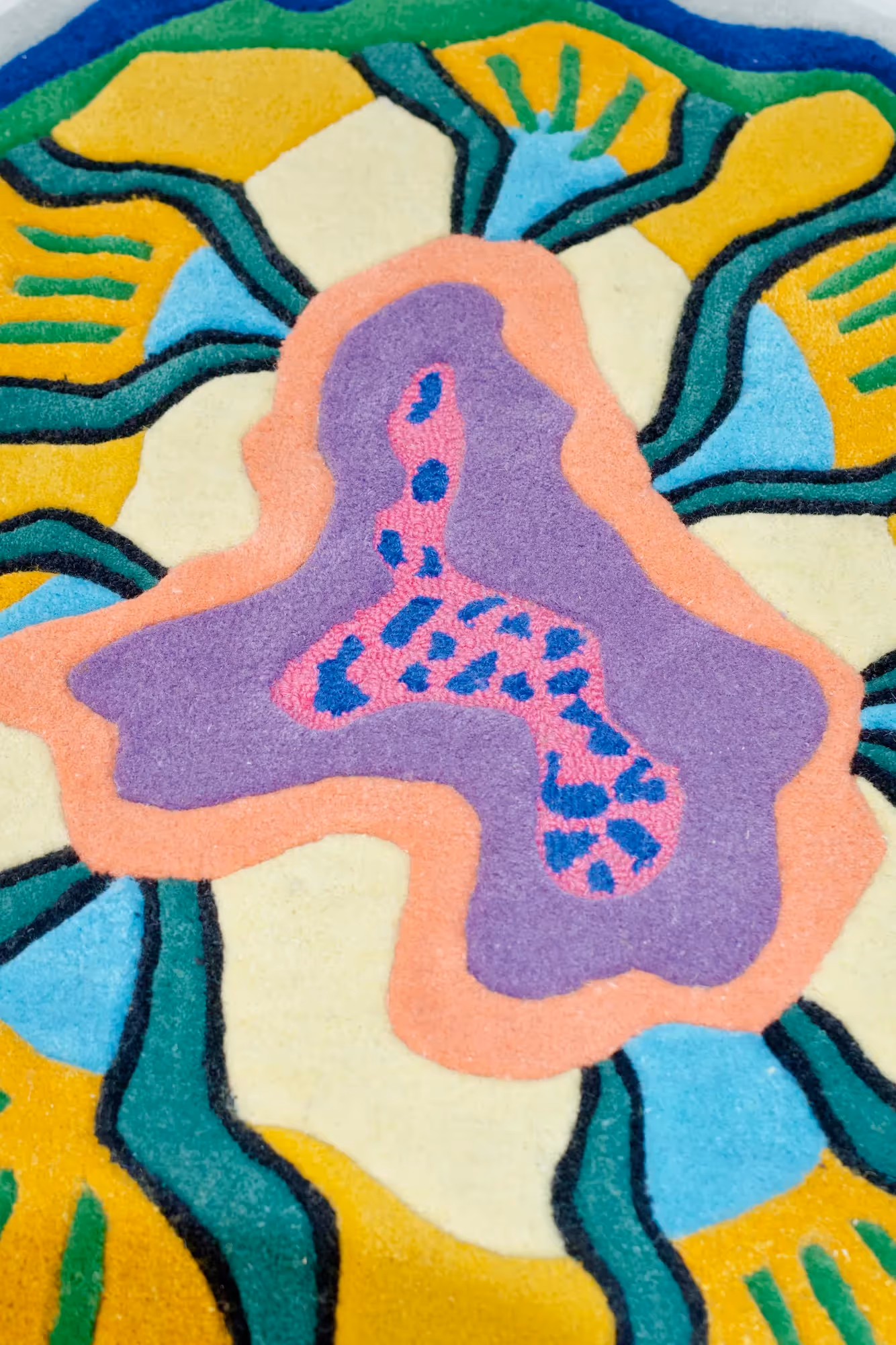 Prism Petal Abstract Floor Rug image 5