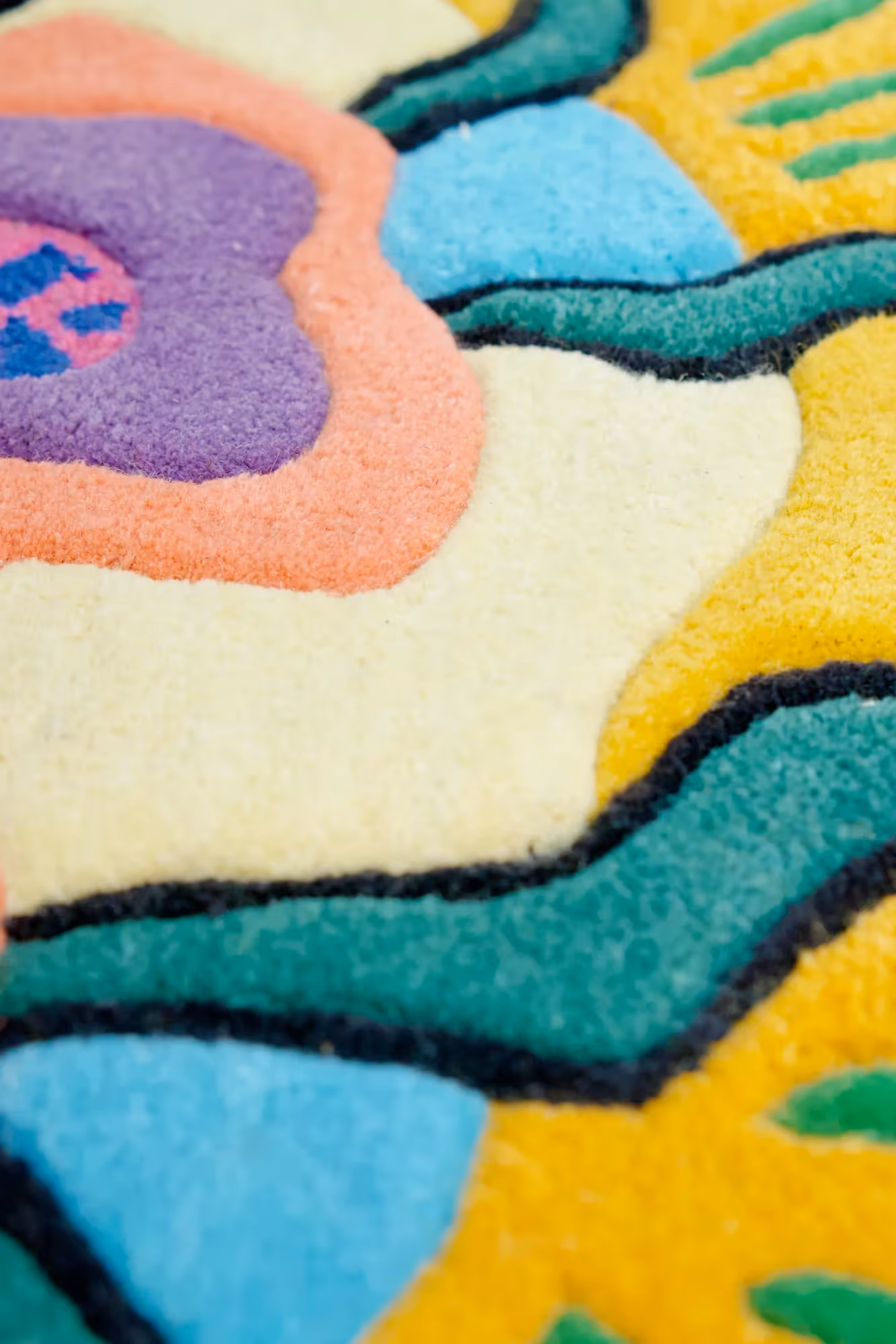 Prism Petal Abstract Floor Rug image 6
