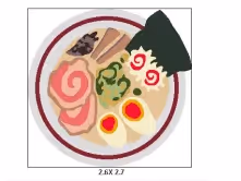 Ramen Plate Rug image 1