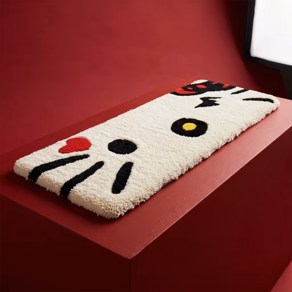 Red Hello Kitty Special Keyboard Rug image 2