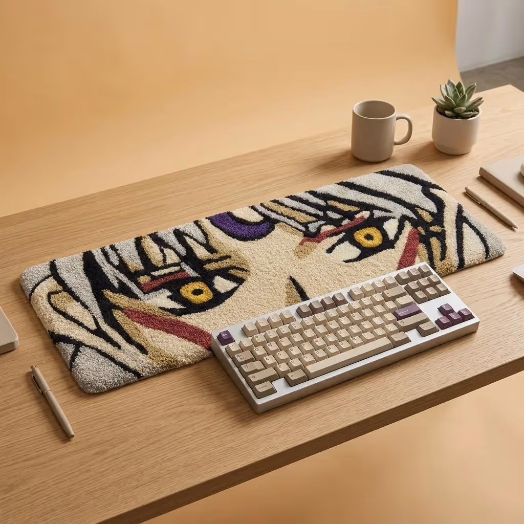 Sesshomaru Anime Keyboard Rug image 4