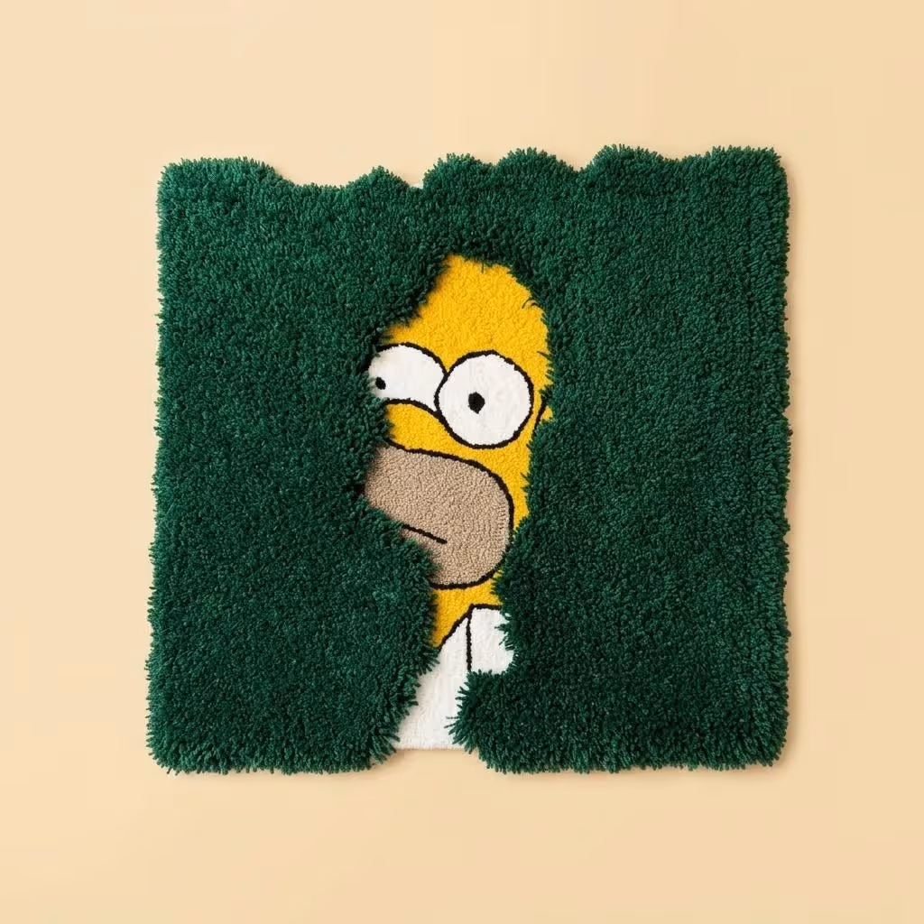 Shaggy Simpsons Hand Tufted Rug image 1