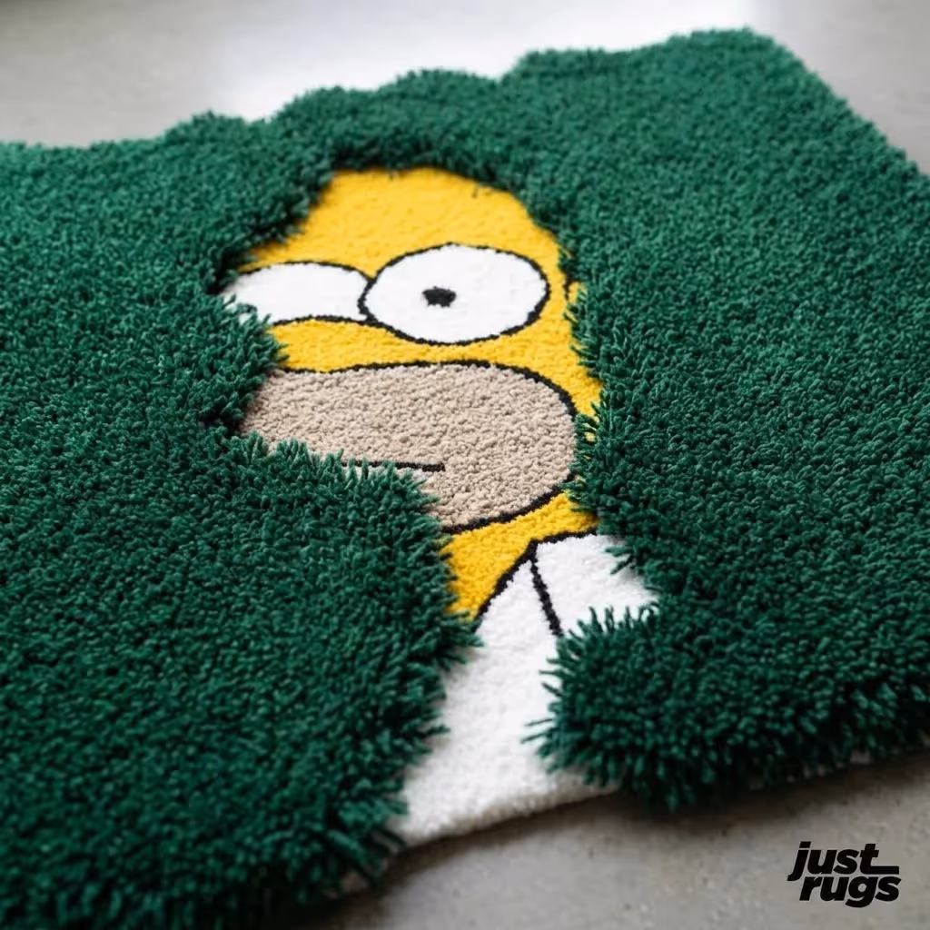 Shaggy Simpsons Hand Tufted Rug  image 3