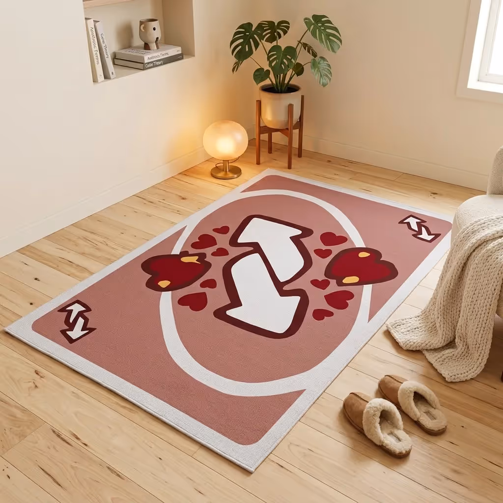 Shuffle Heart Bloom Rug image 1