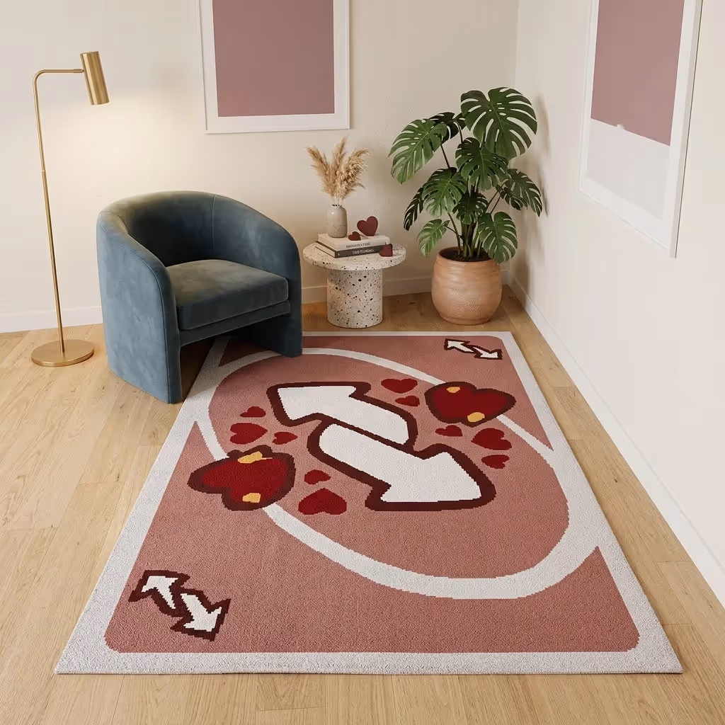 Shuffle Heart Bloom Rug image 2