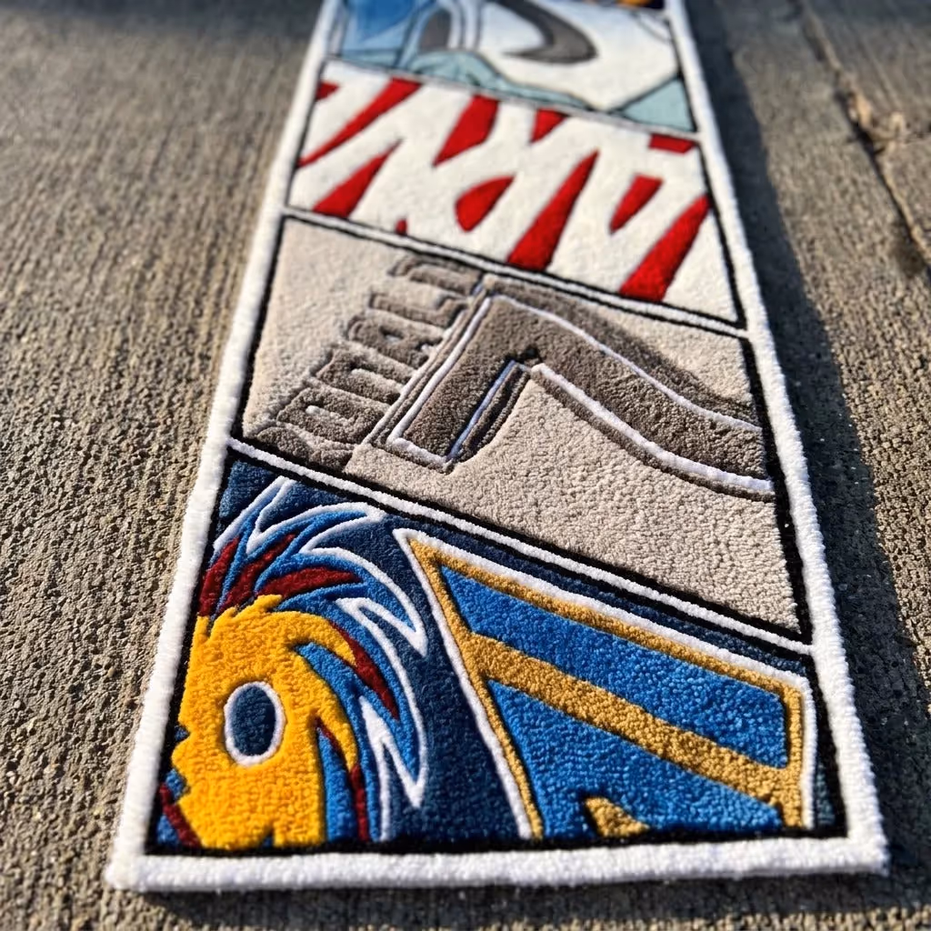 Sneaker Collage Runner Rug image 4