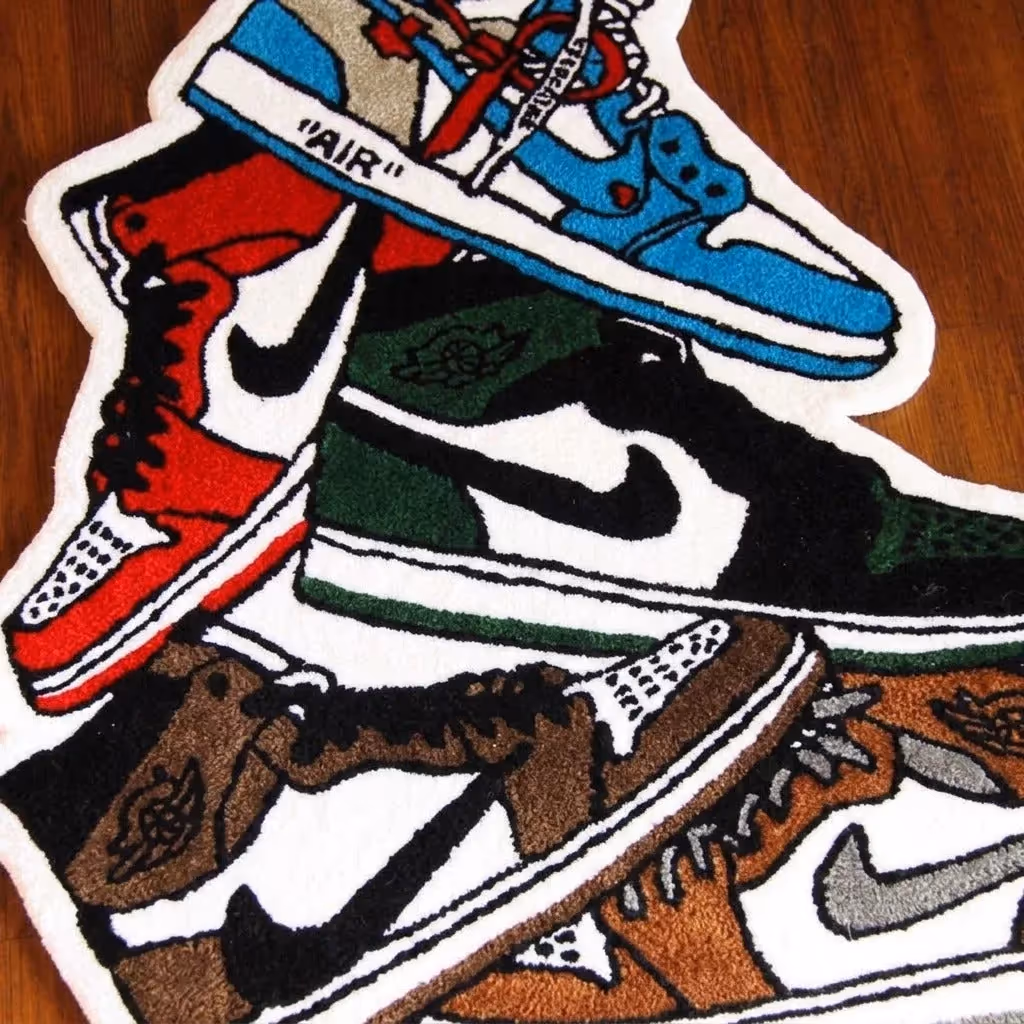 Sneaker Stack Rug image 3