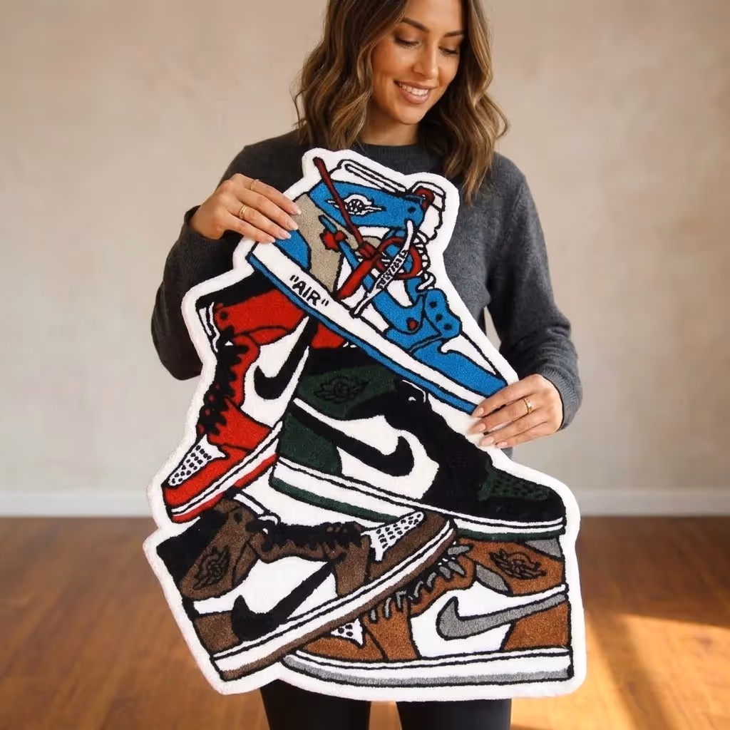 Sneaker Stack Rug image 4