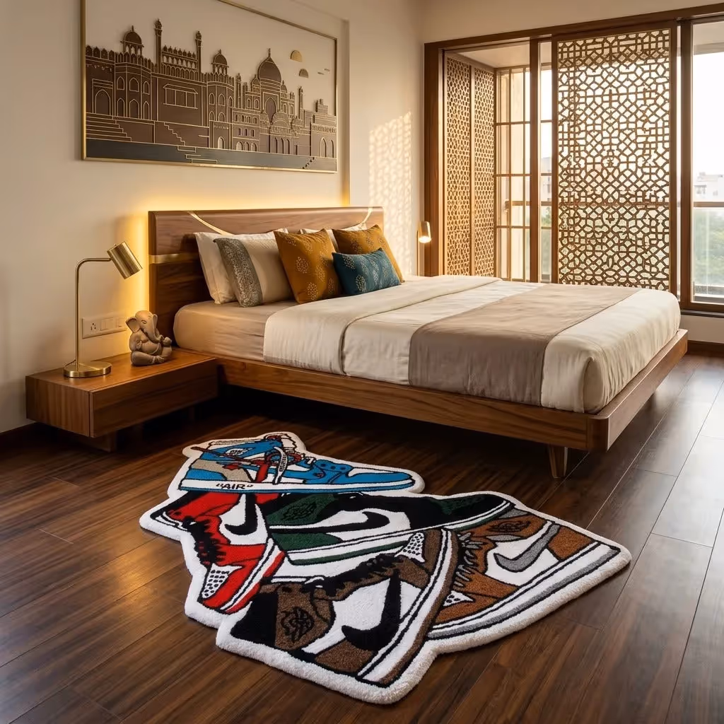Sneaker Stack Rug image 5