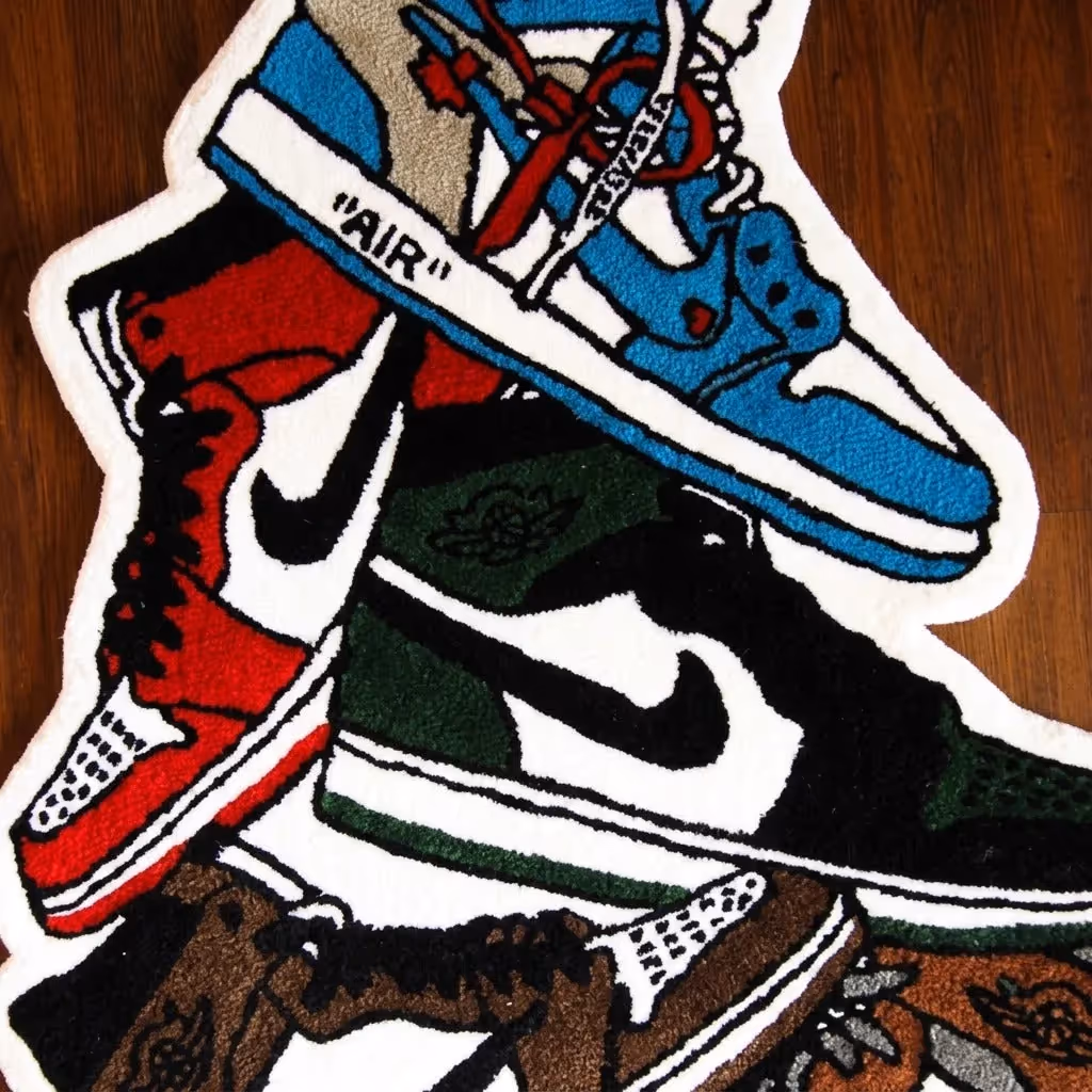 Sneaker Stack Rug image 7