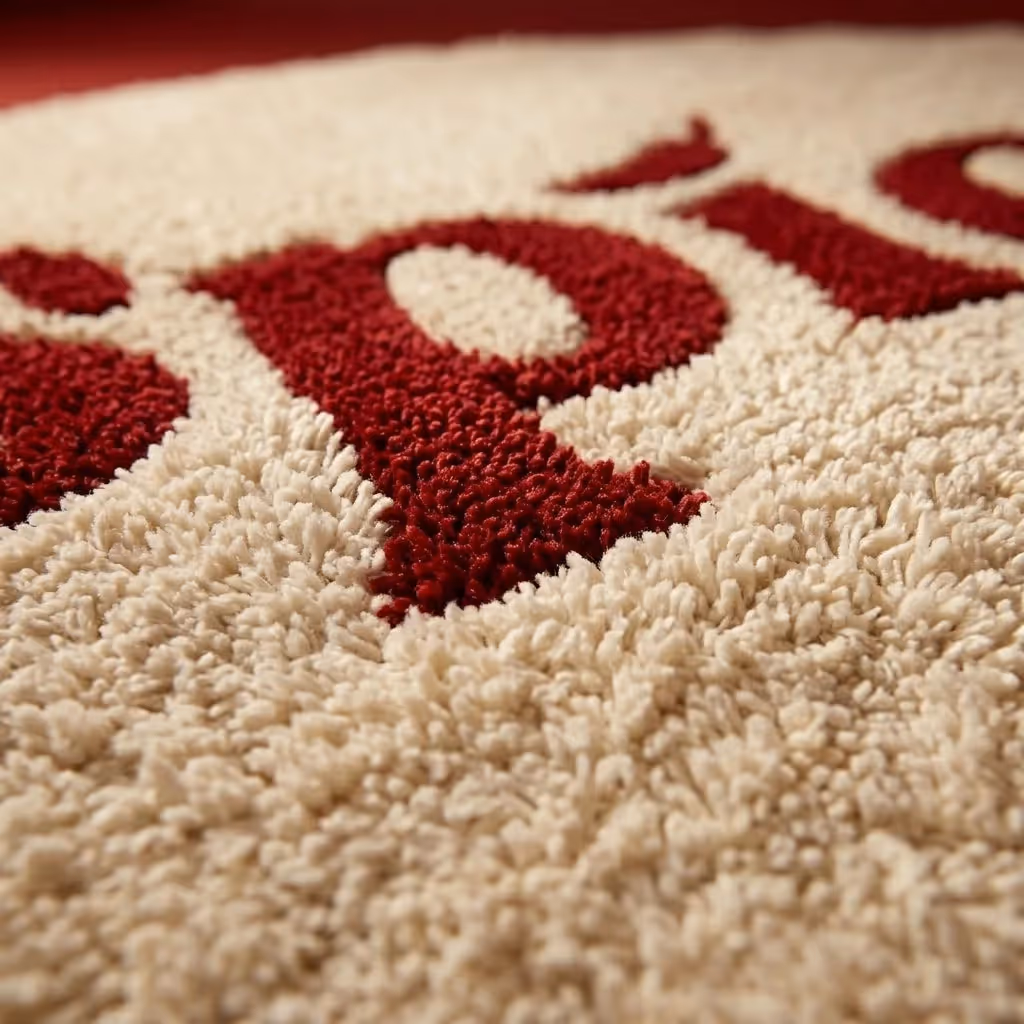 Spicy Chilli Round Tufted Rug image 2