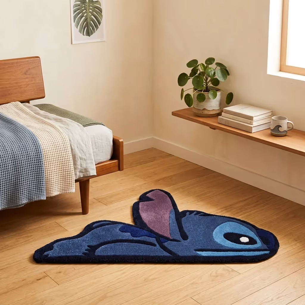 Stitch Shaped Accent Rug image 1