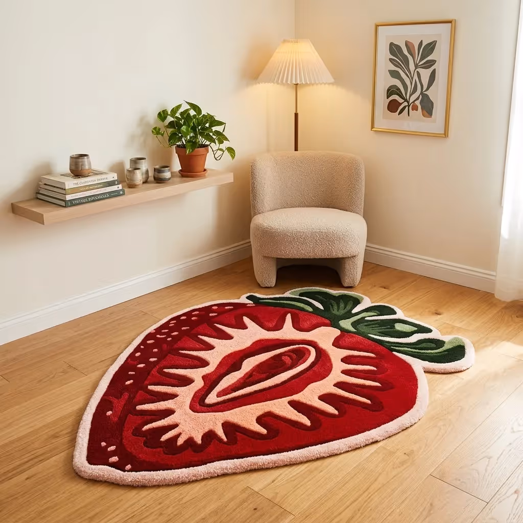 Strawberry Dream Tufted Rug image 2