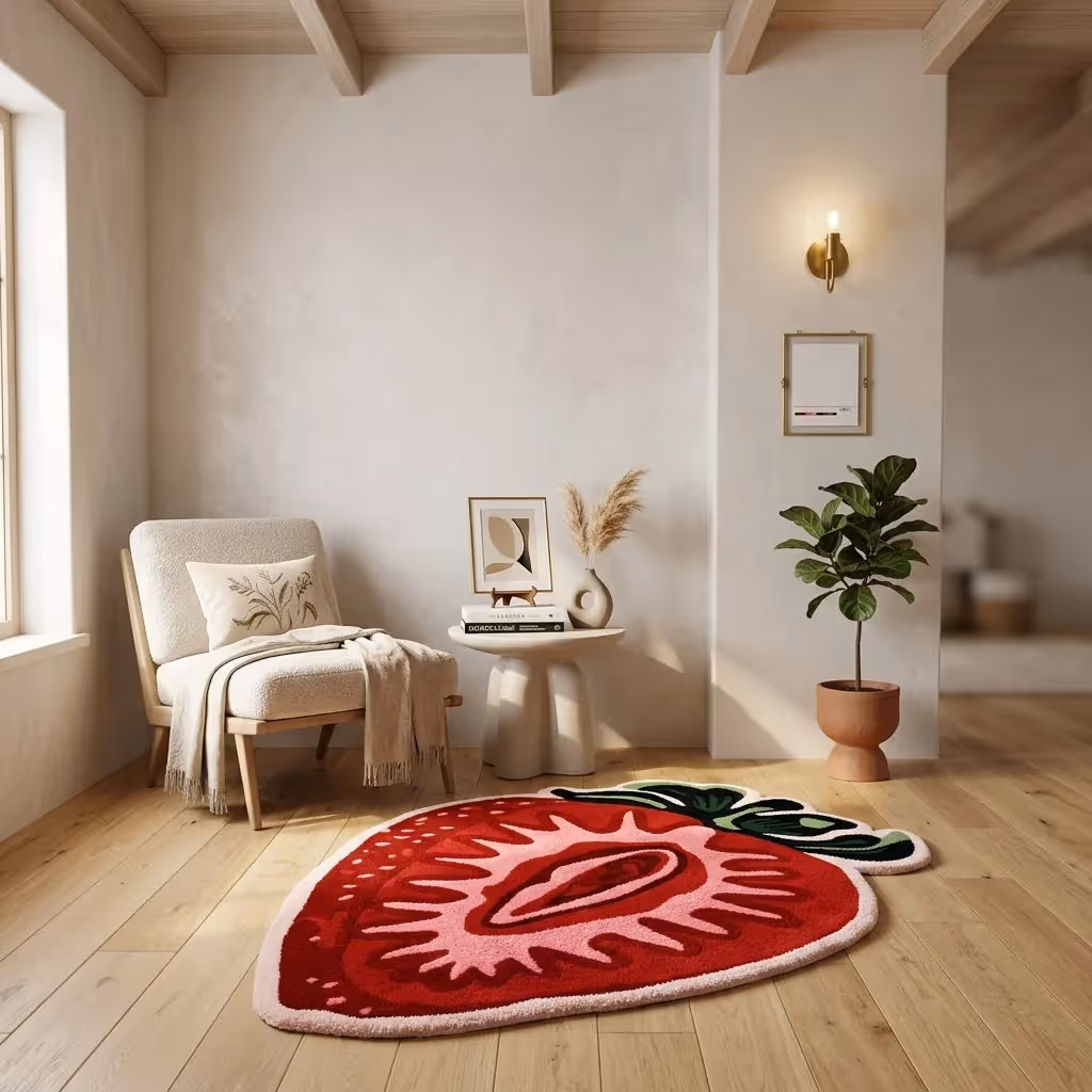 Strawberry Dream Tufted Rug image 4