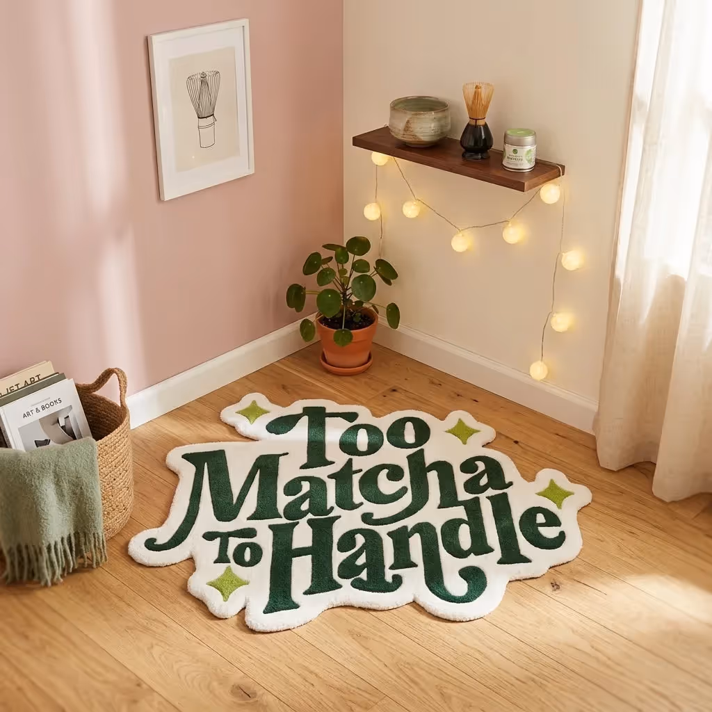 Too Matcha to Handle Rug image 1