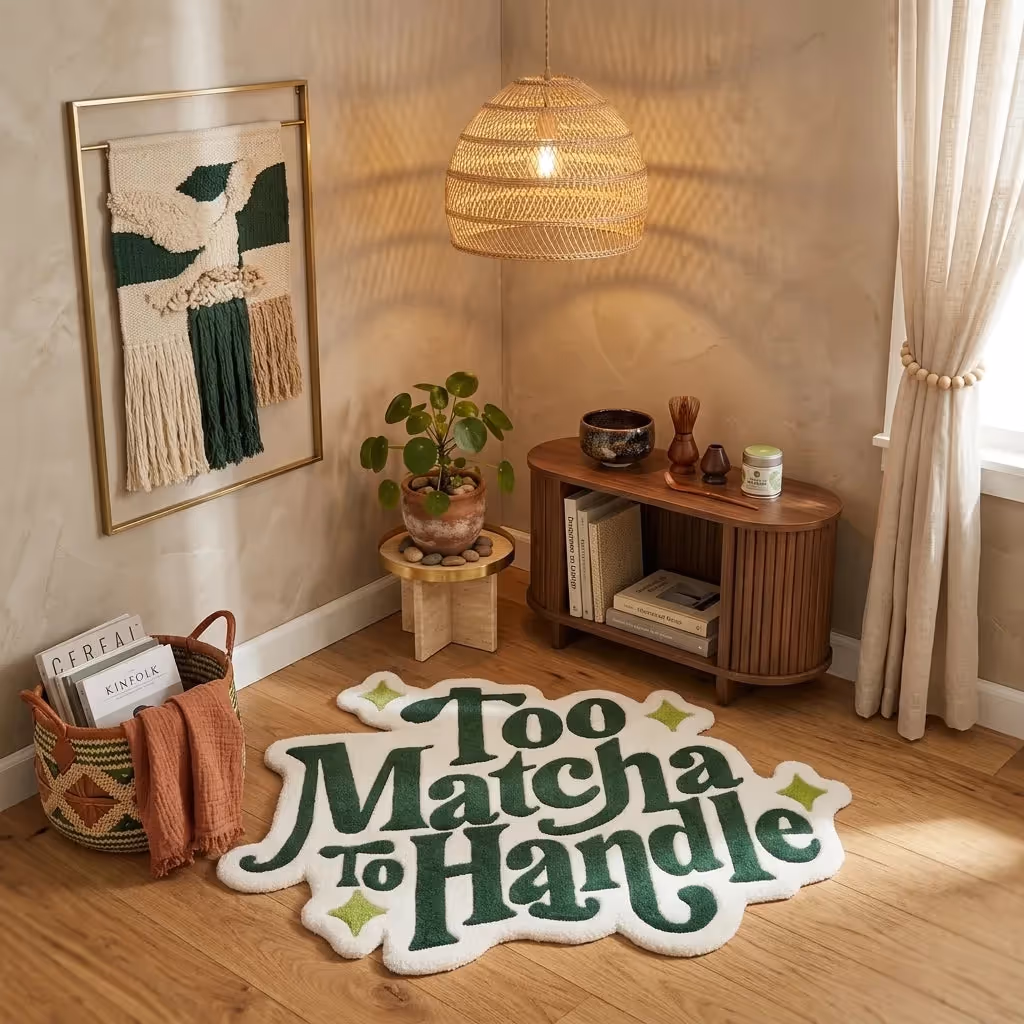 Too Matcha to Handle Rug image 4