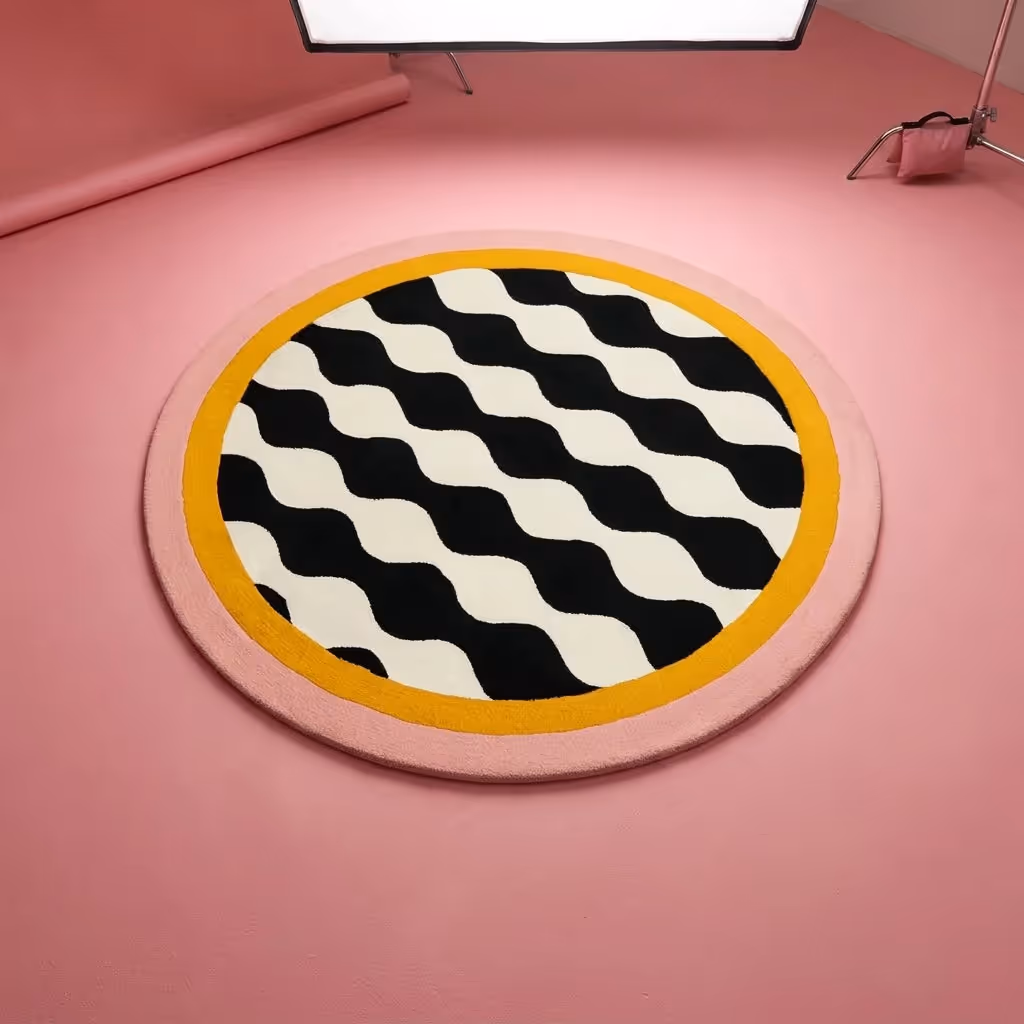 Wavy Circle Pop Ripple Edition Rug image 2
