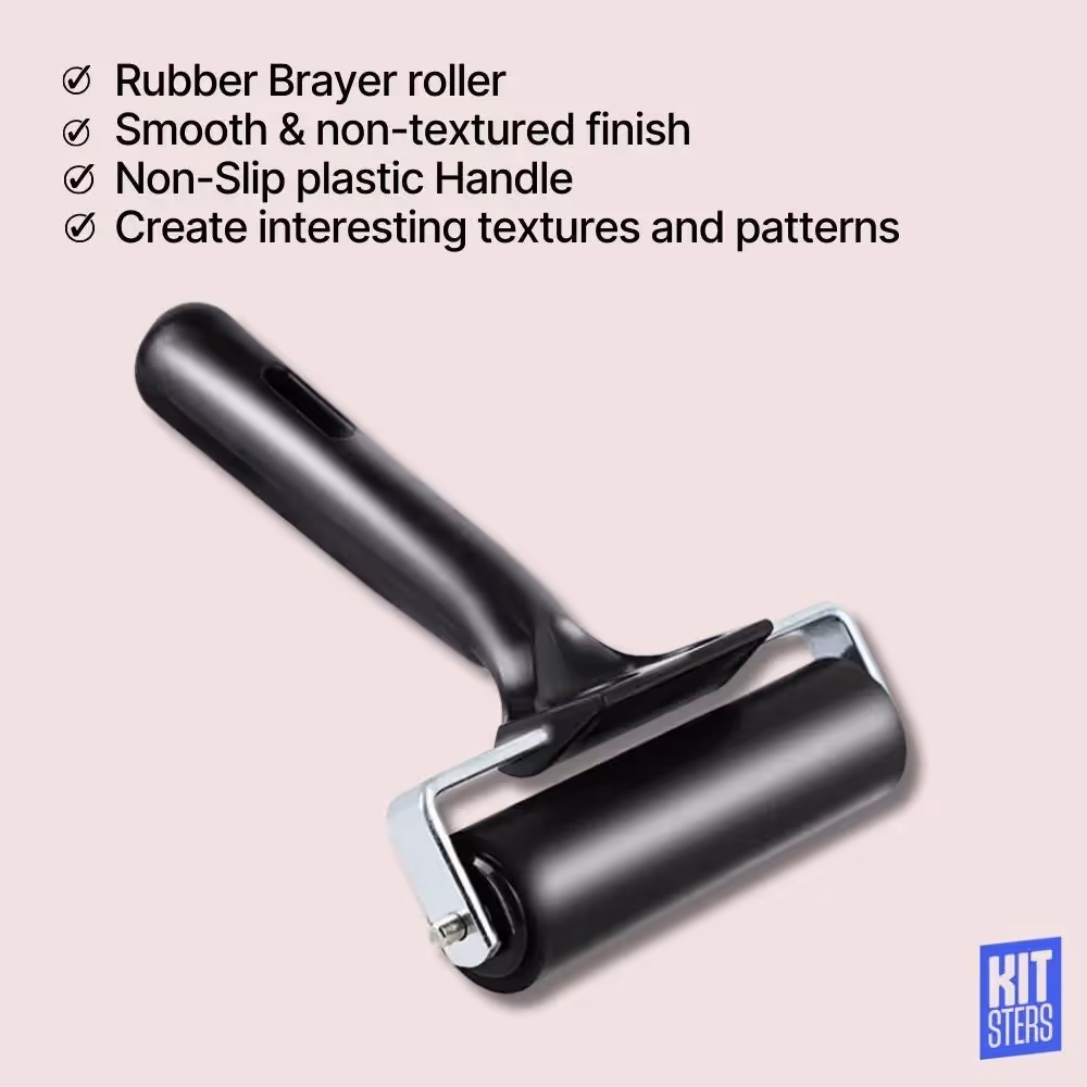 4 Inch Rubber Paint Roller image 2