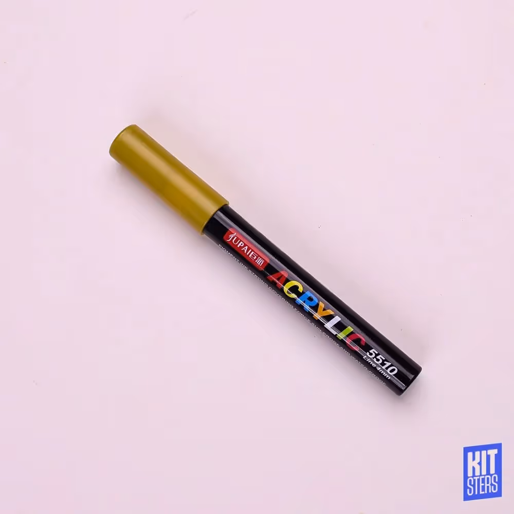 Acrylic Marker 4mm Gold  image 1