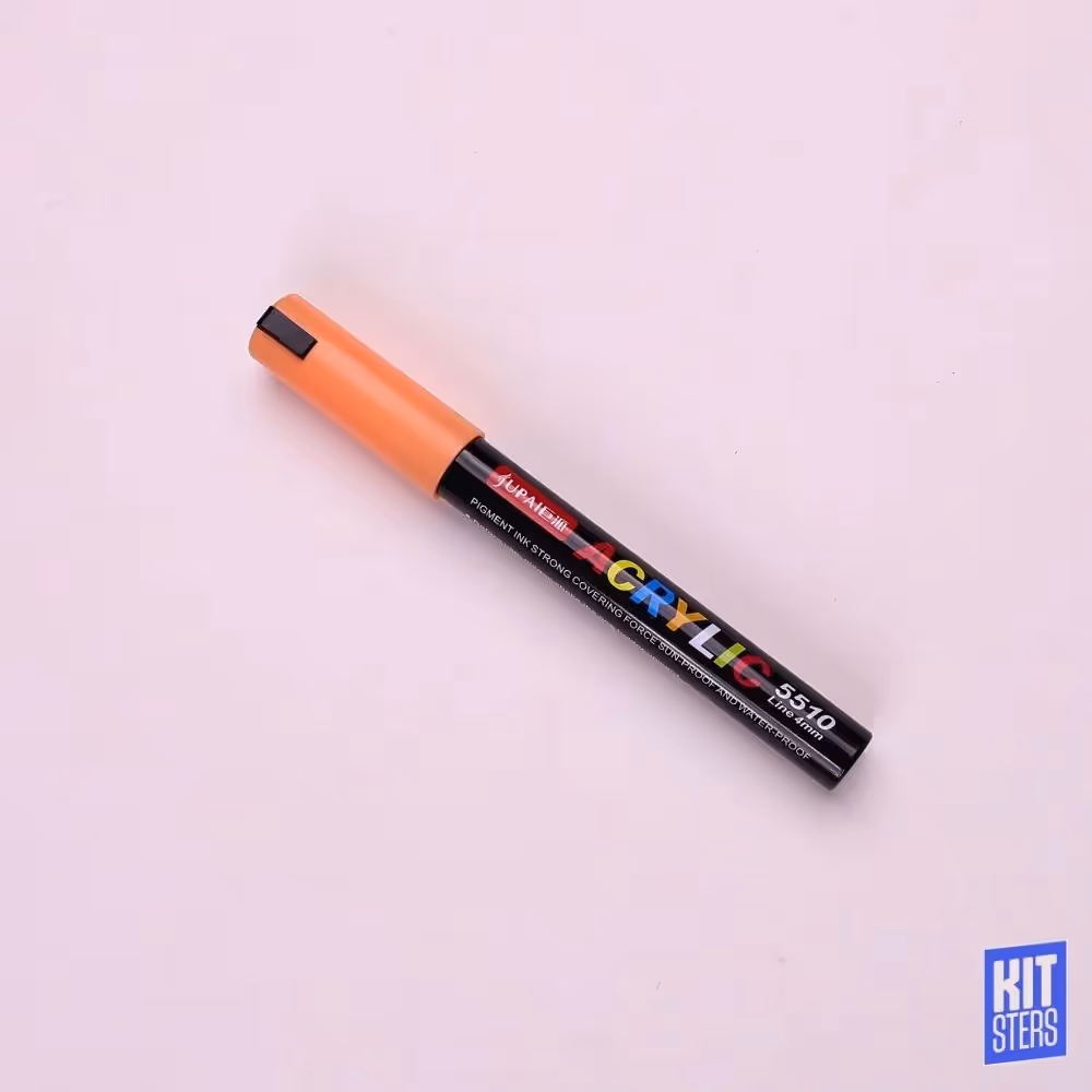 Acrylic Marker 4mm Orange  image 1