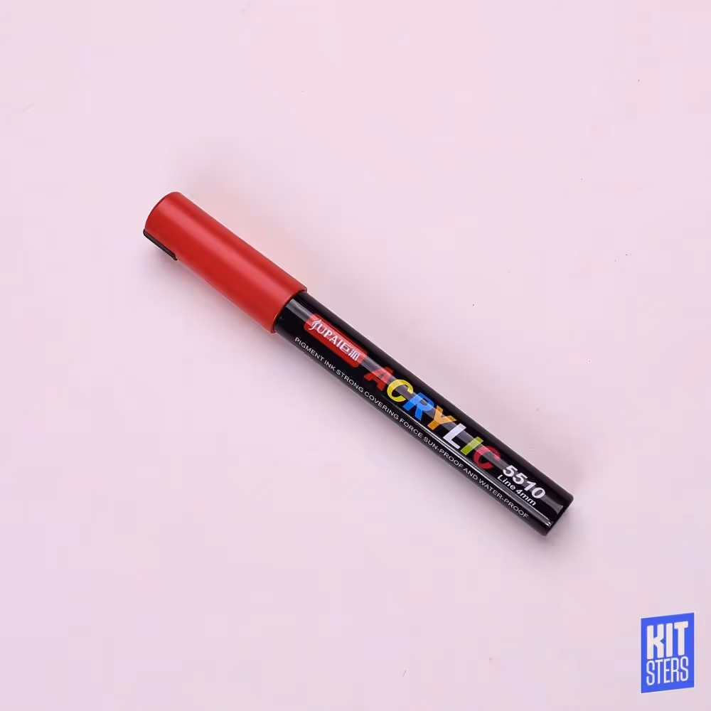 Acrylic Marker 4mm Red  image 1