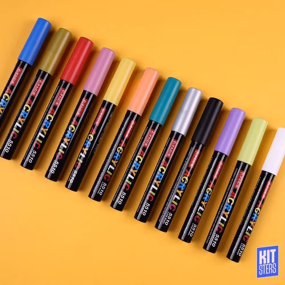 Acrylic Marker Set of 12  image 1