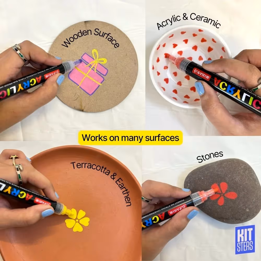 Acrylic Marker Set of 12 image 3