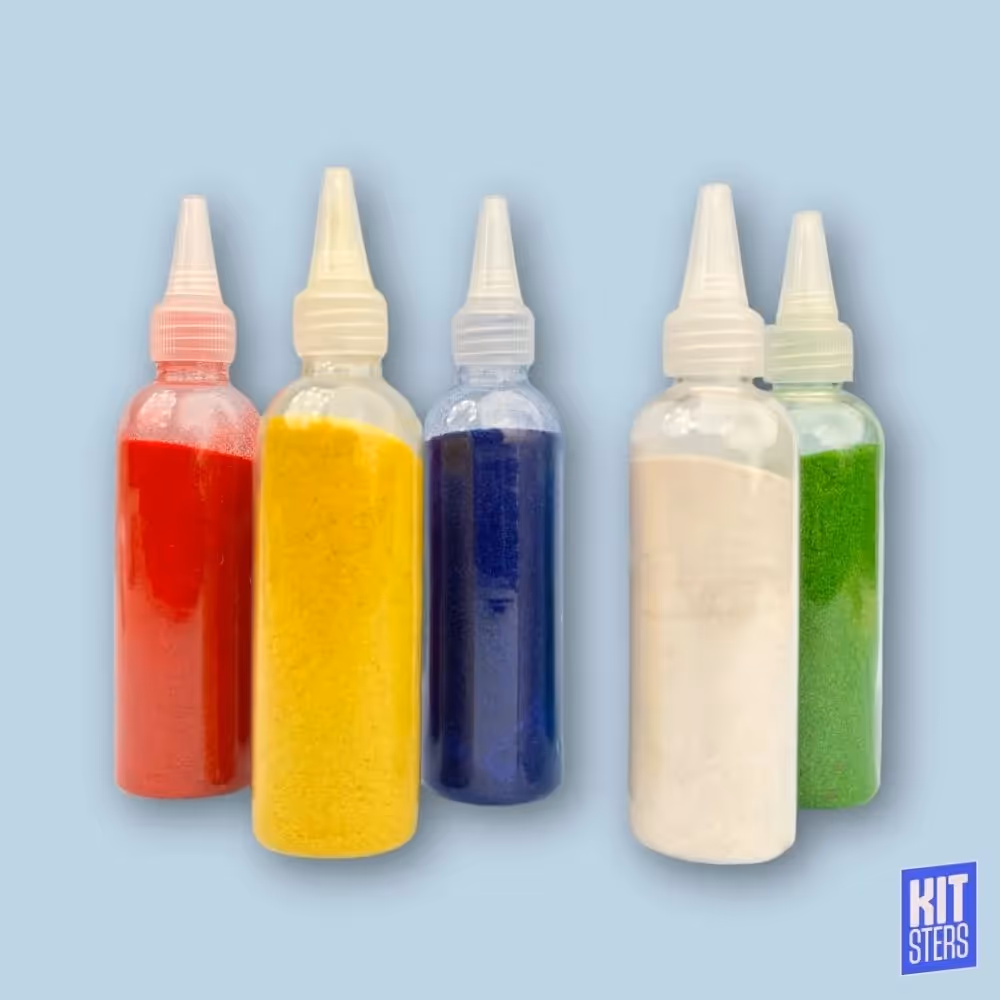 Coloured Sand Pack of 5  image 3