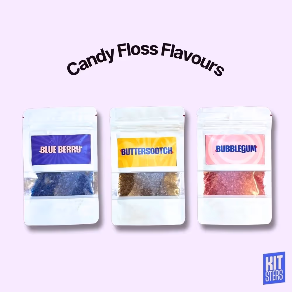 Cotton Candy Flavored Sugar Pack of 3  image 1
