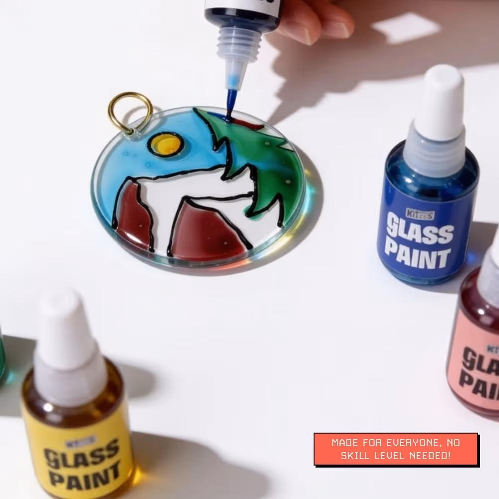 DIY Bag Tag Glass Painting Kit image 3