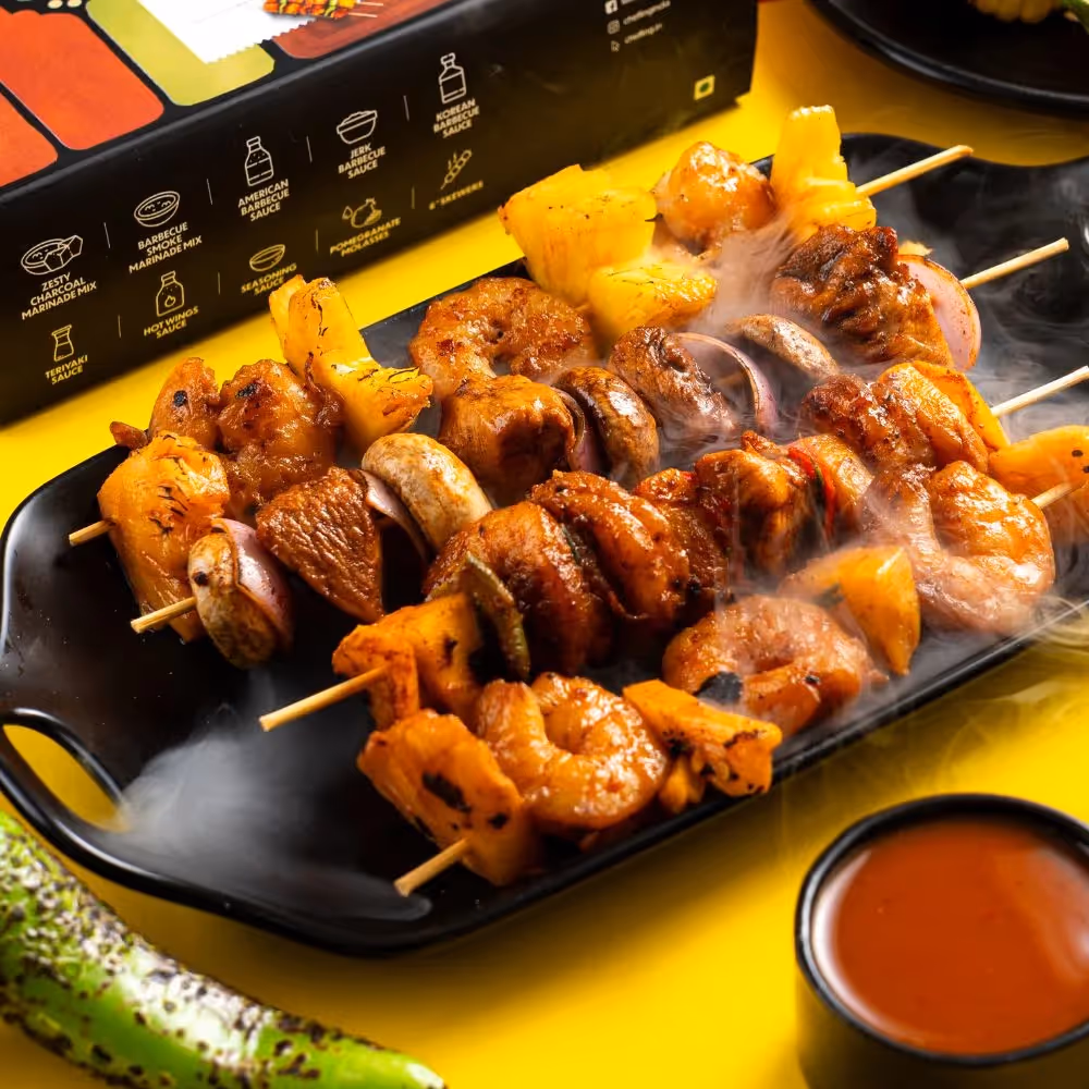 DIY Barbecue Kit With Grill image 2
