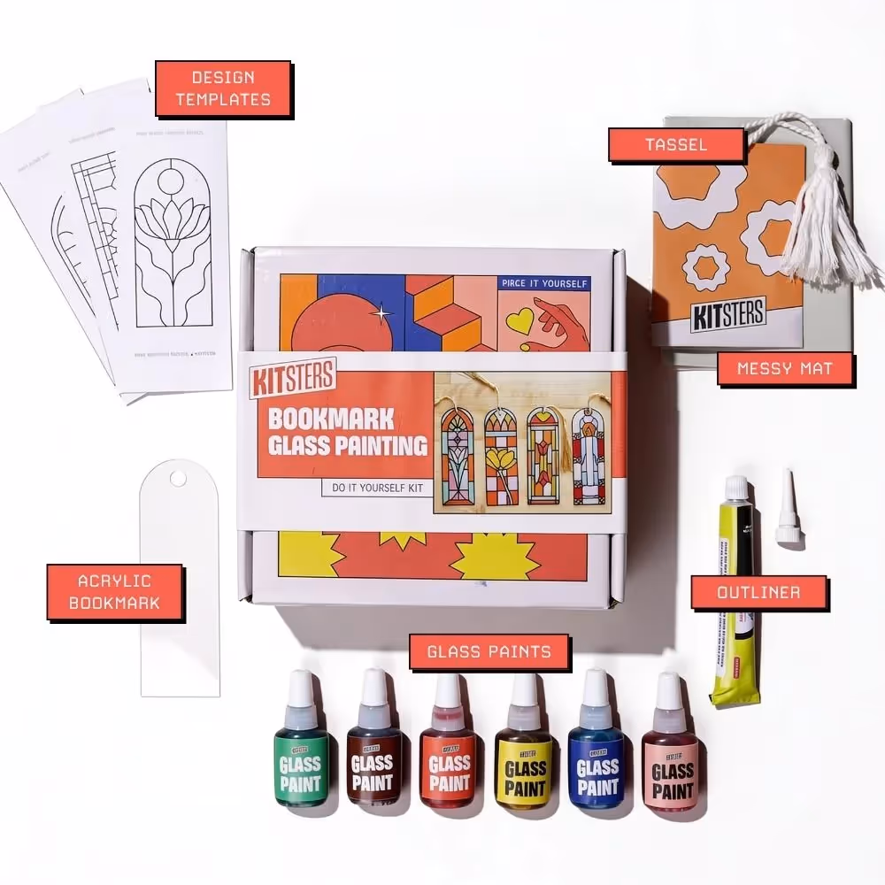 DIY Bookmark Glass Painting Kit  image 2
