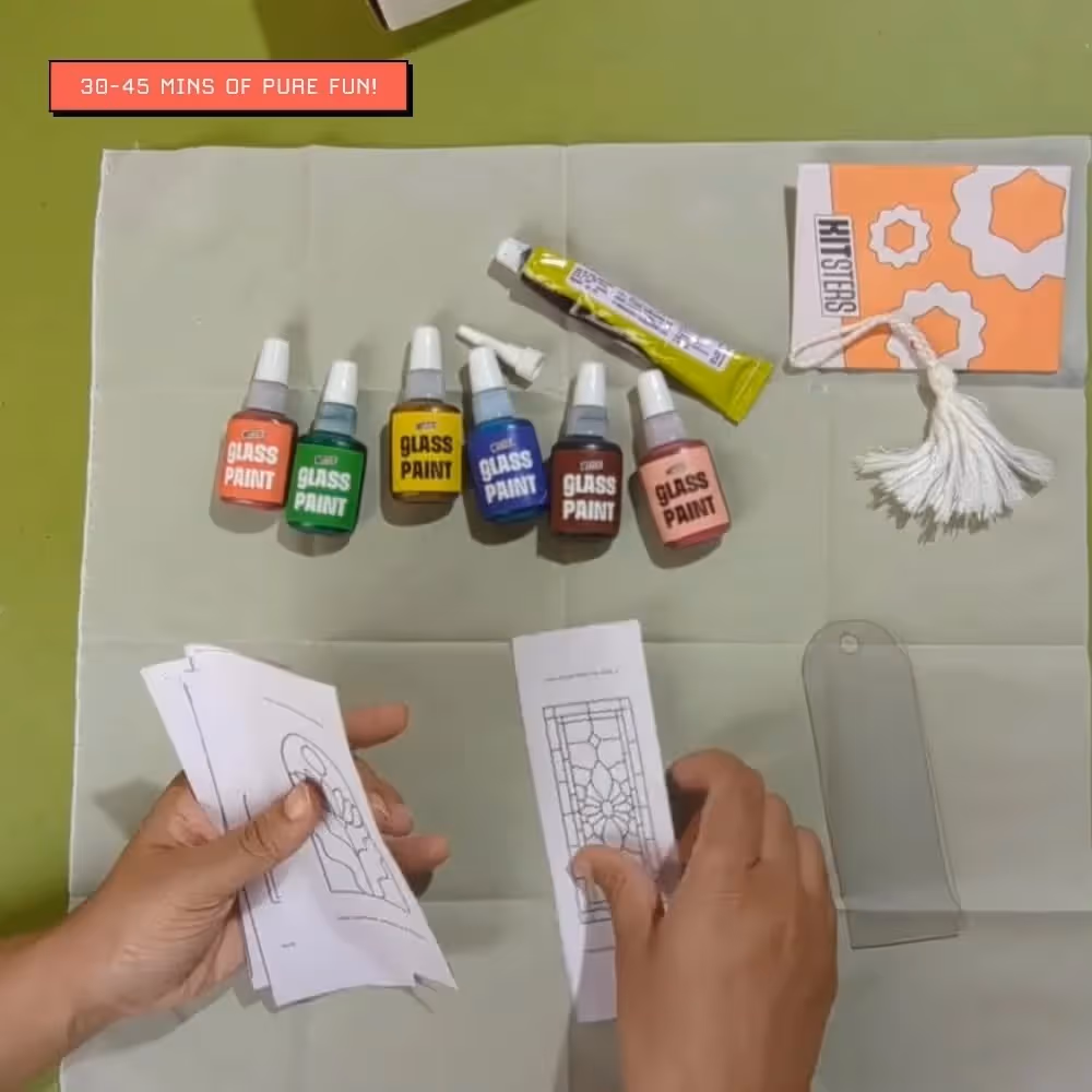 DIY Bookmark Glass Painting Kit  image 5