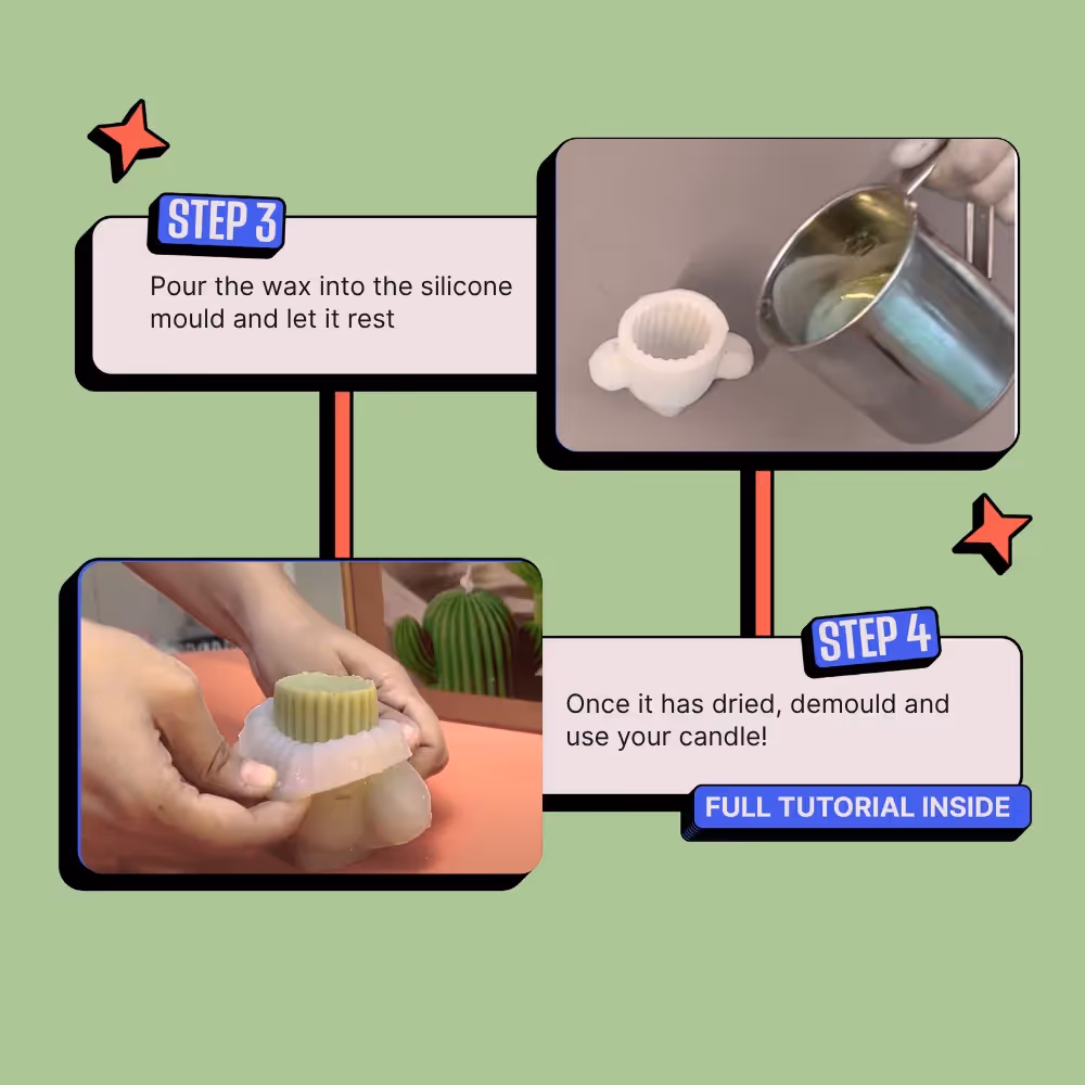 DIY Cactus Candle Kit  image 6