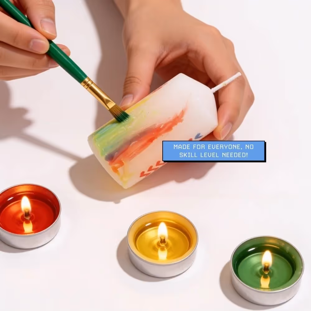 DIY Candle Painting Kit image 3