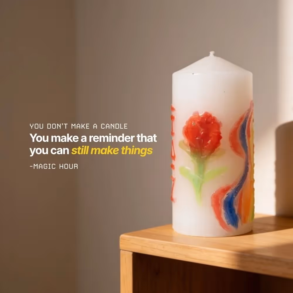 DIY Candle Painting Kit image 6
