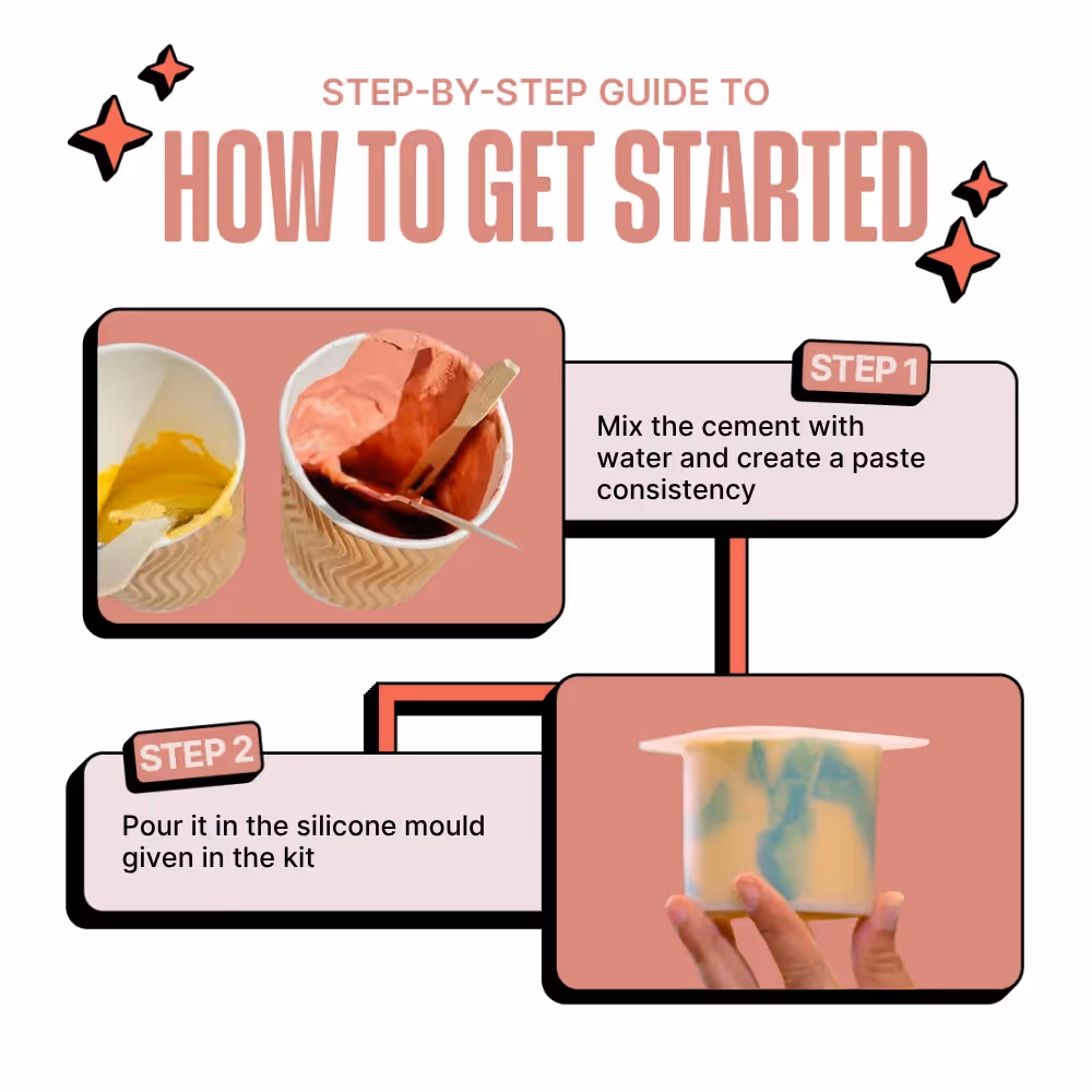 DIY Cement Planter Kit image 10