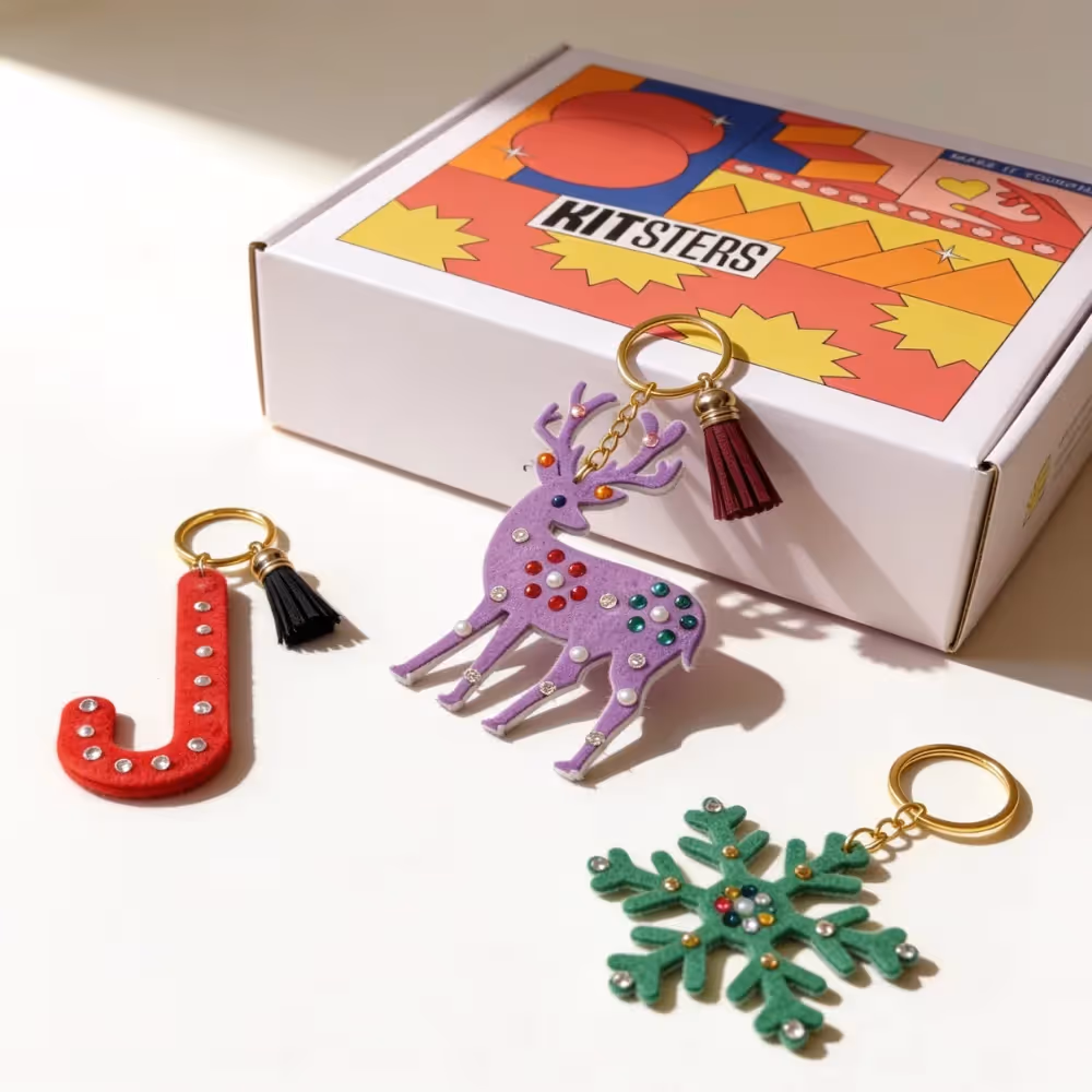 DIY Christmas Bag Charm Kit  image 1
