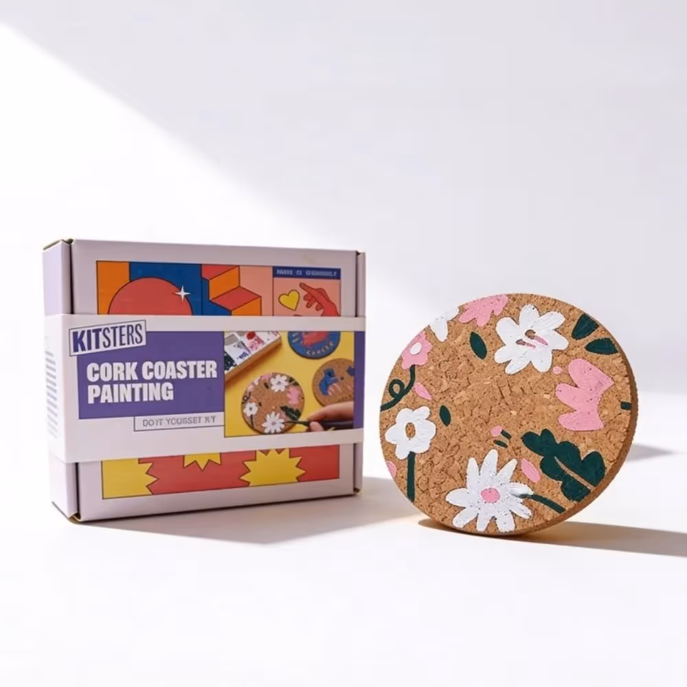 DIY Cork Coaster Painting Kit  image 1